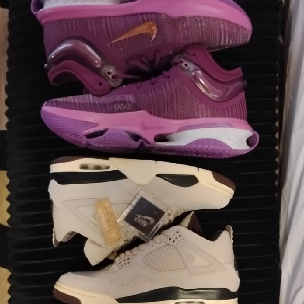 Never worn Aj4's Gt Jump2 Lunar Max2070